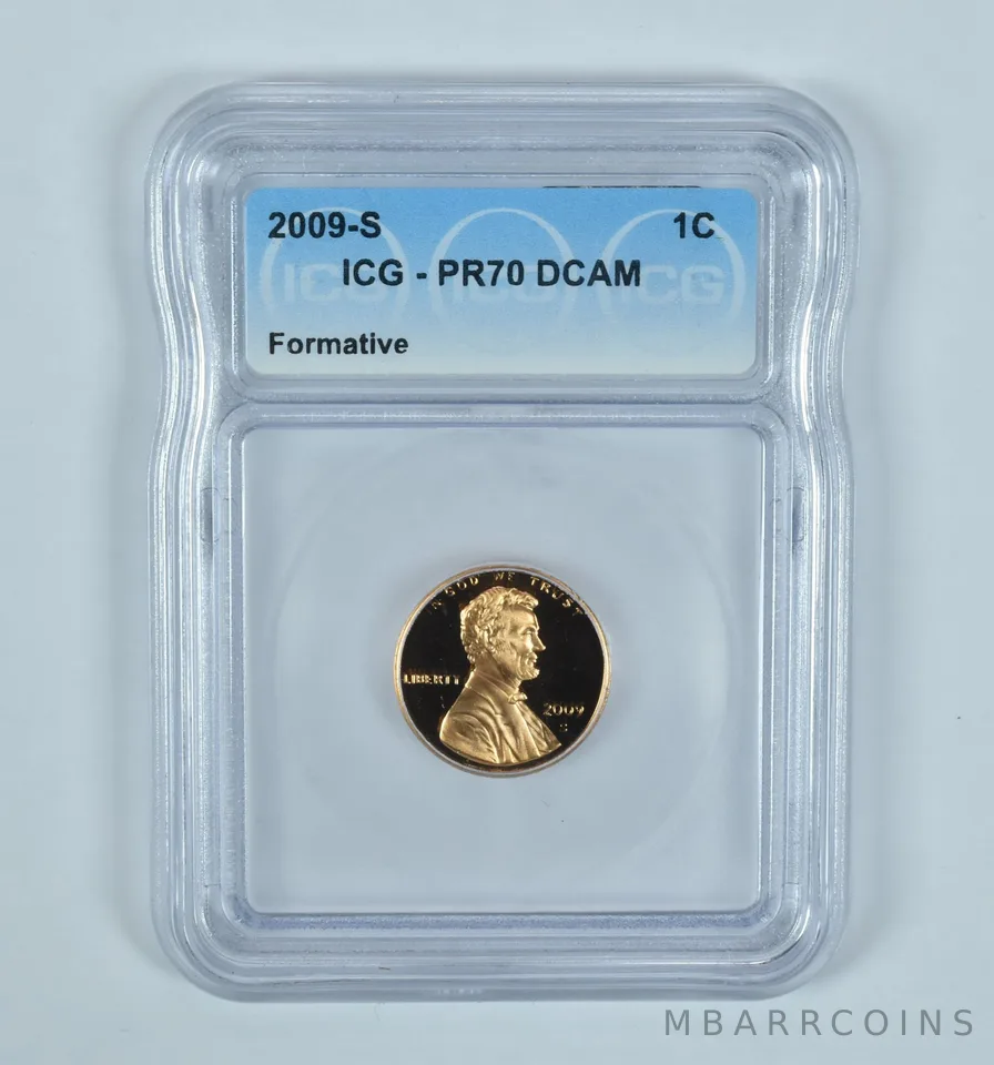 2009-S Lincoln Memorial Cent Formative Years PR70 DCAM ICG