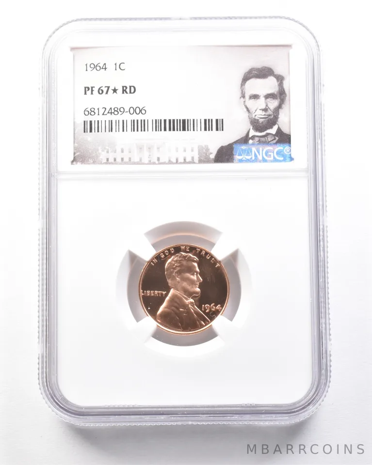 1964 Lincoln Memorial Cent PF67* STAR RD NGC *7804
