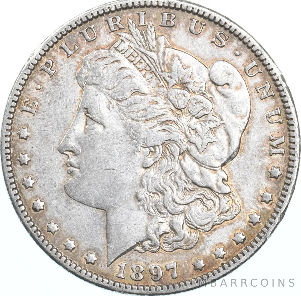 1897-O Morgan Silver Dollar Beautiful Tone *7809