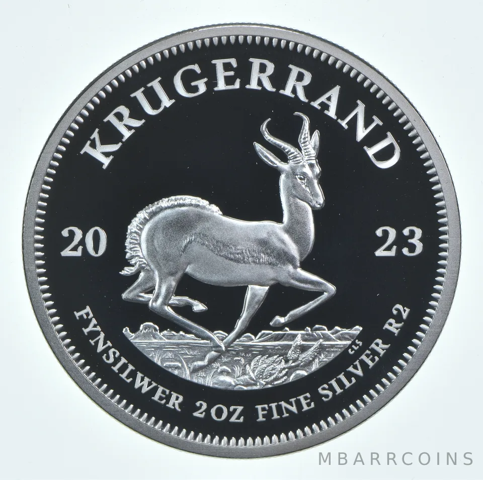 2023 South Africa Krugerrand 2 Oz Silver Proof
