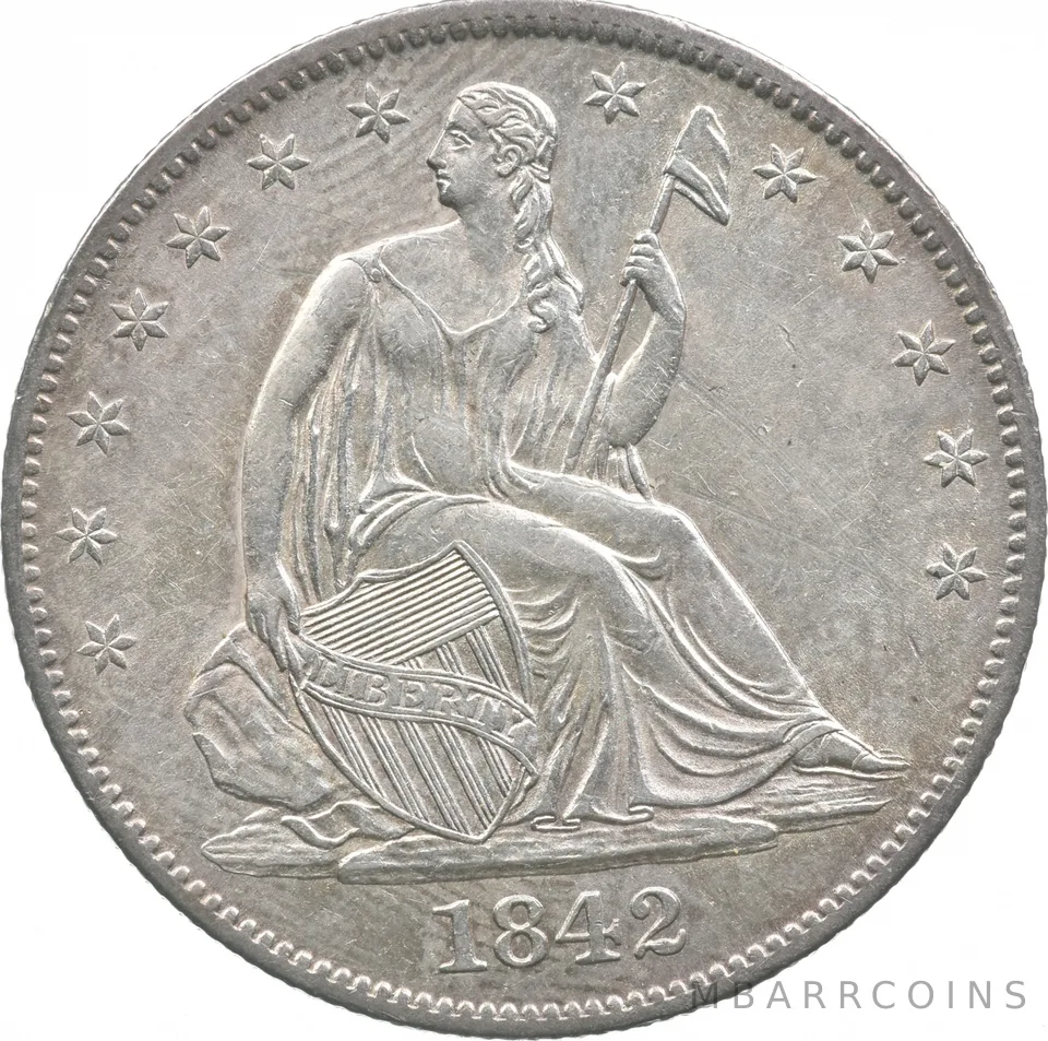 1842-O Seated Liberty Half Dollar MD a3484