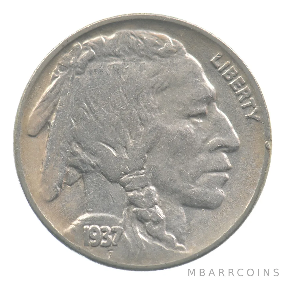 1937 Indian Head Buffalo Nickel *4144