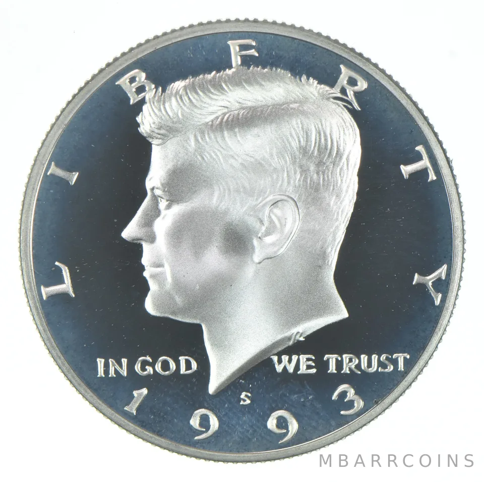 1993-S Kennedy Half Dollar Proof 90% Silver