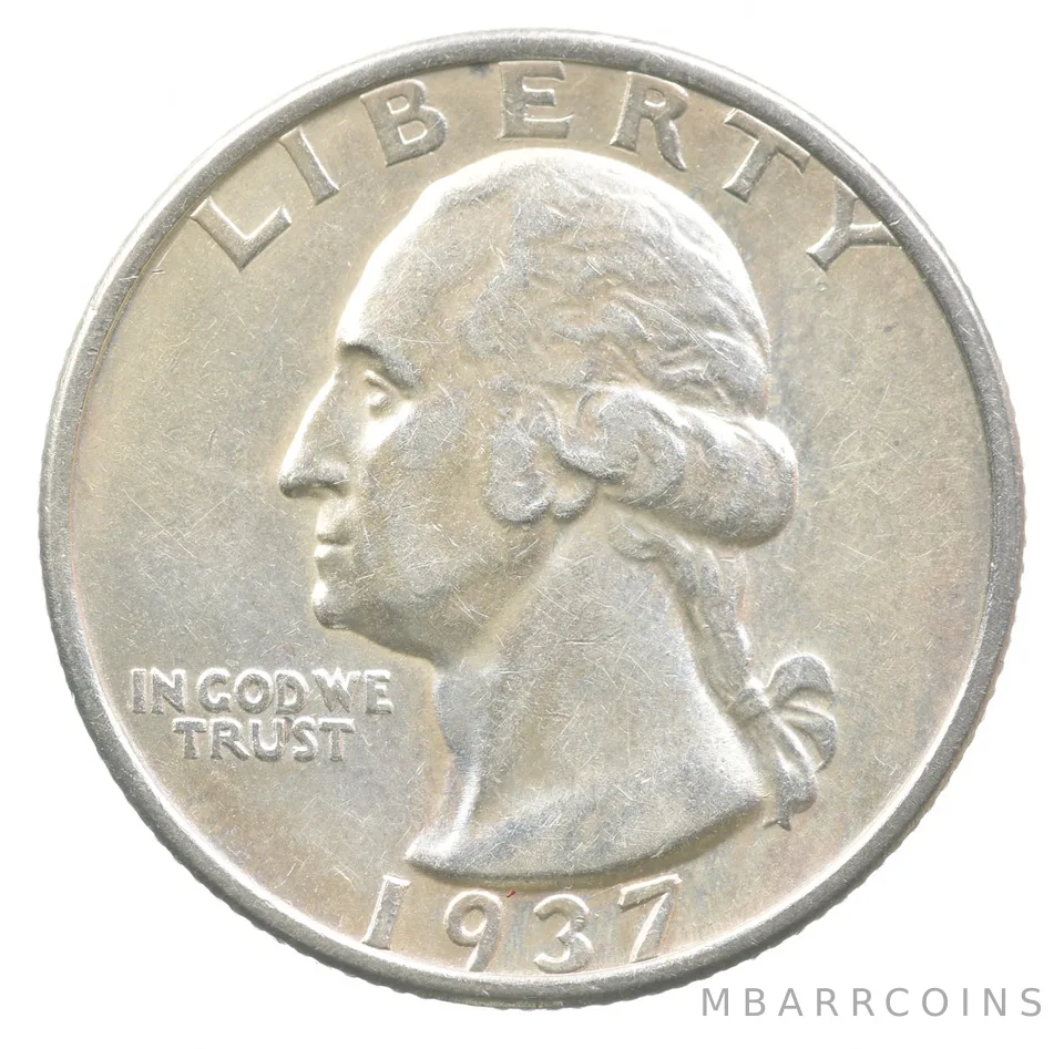 1937-S Washington Quarter a3183