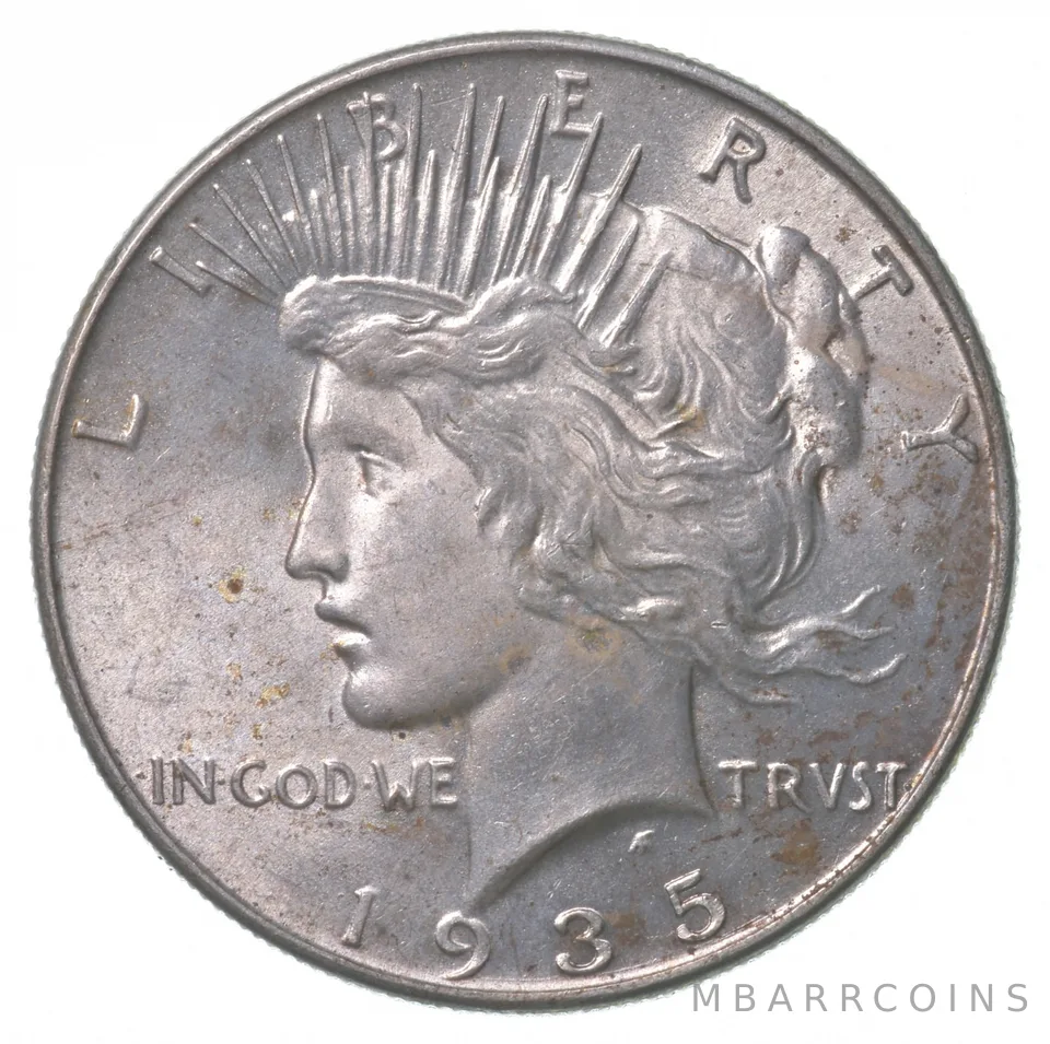 1935 Peace Silver Dollar *7362
