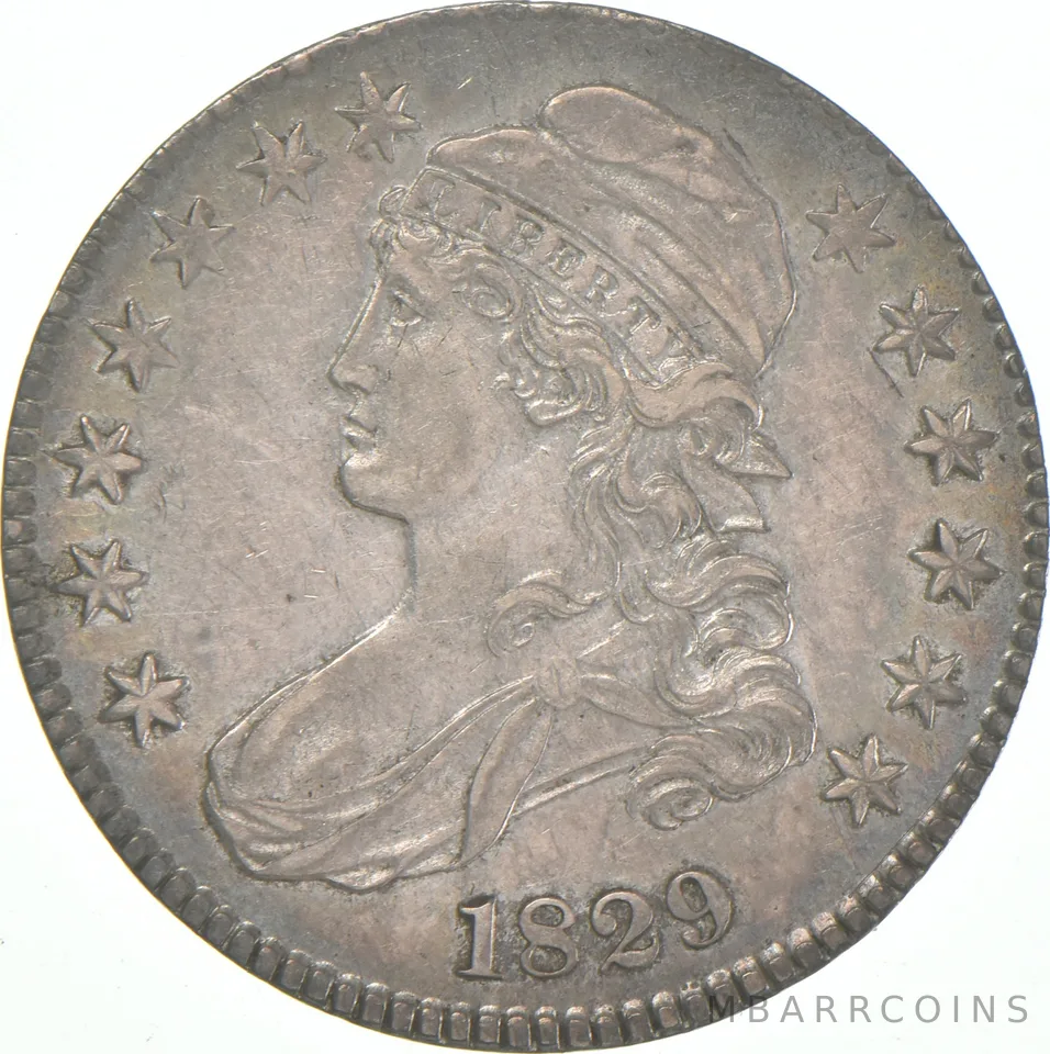 1829 Capped Bust Half Dollar Overton 112 O-112 *4262