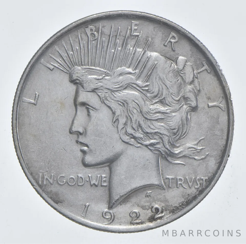1922 Peace Silver Dollar Estate Coin Collection *265