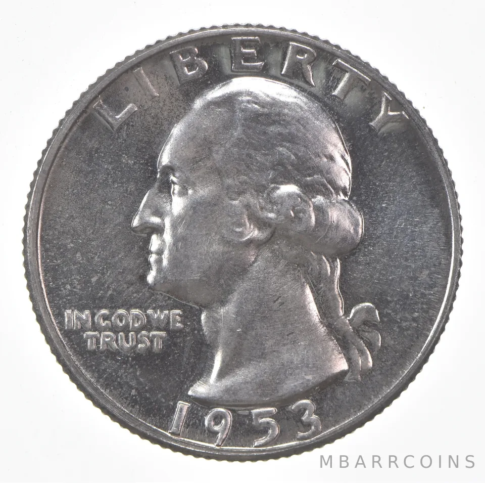 1953 Washington Quarter Proof *0552