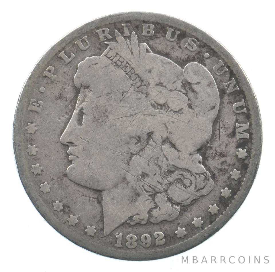 Early - 1892-O Morgan Silver Dollar - 90% US Coin *825