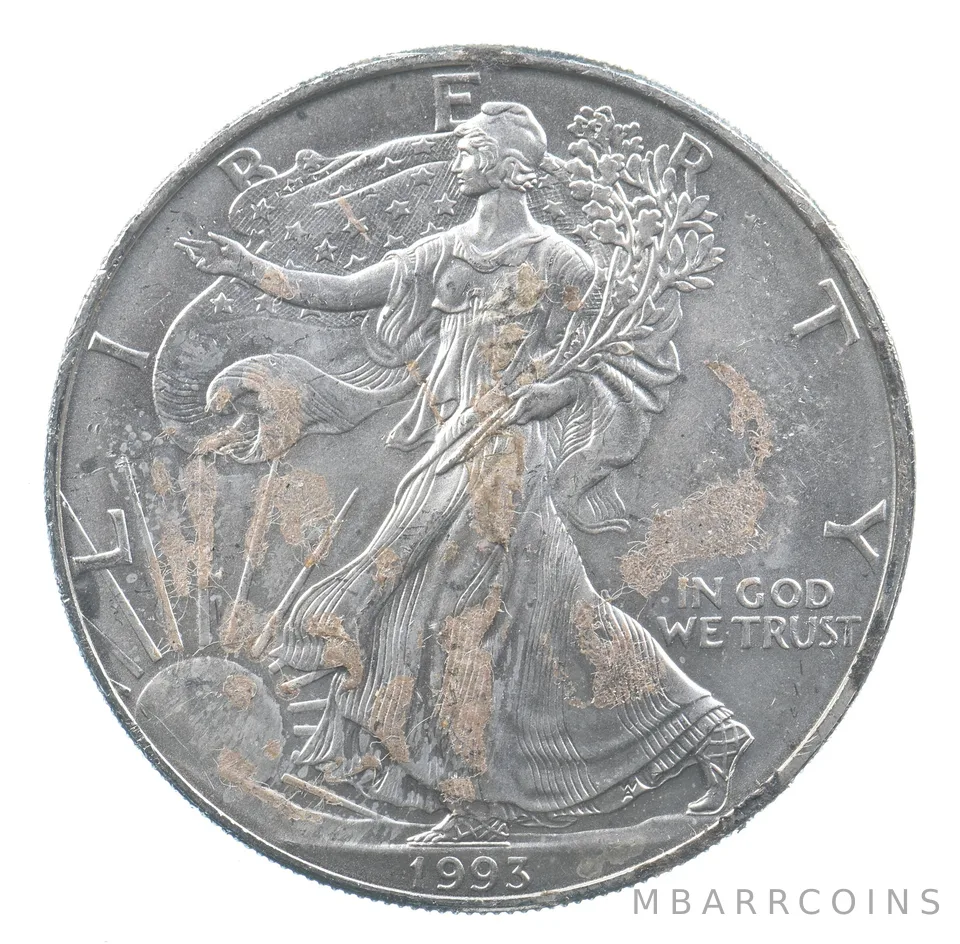 Better Date 1993 American Silver Eagle 1 Troy Oz .999 Fine Silver *688