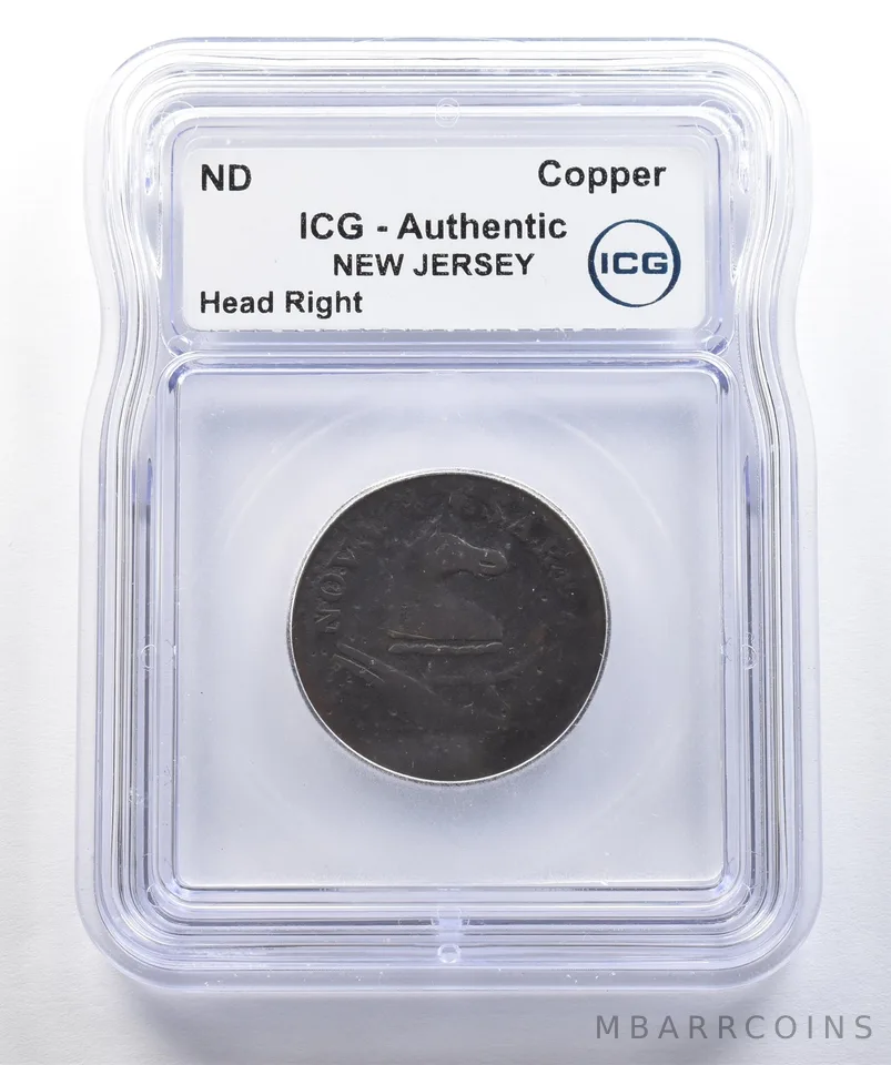 ND New Jersey Copper Head Right Authentic ICG *7785