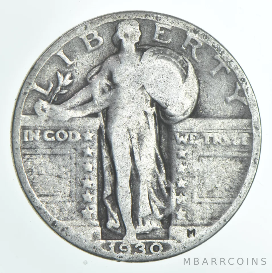 1930 (P) Standing Liberty Quarter AC Average Circ (1 coin)