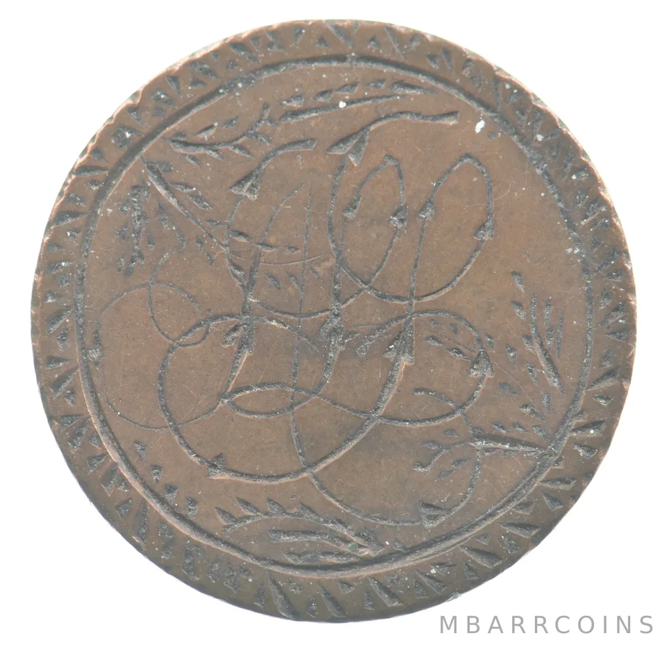 1881 Indian Head Cent Love Token ASL Victorian *4805