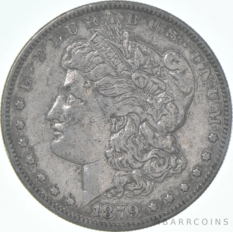 XF 1879-S Morgan Silver Dollar (1 coin)