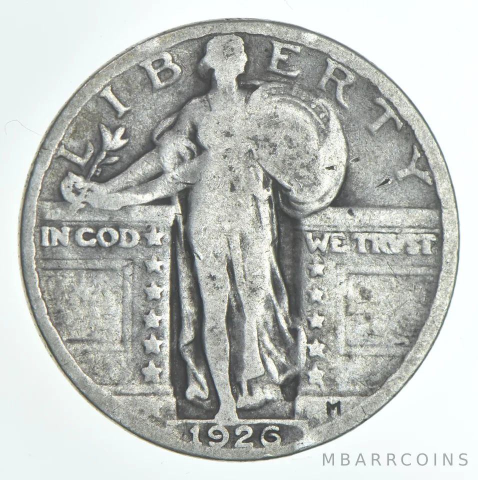 1926 (P) Standing Liberty Quarter AC Average Circ (1 coin)