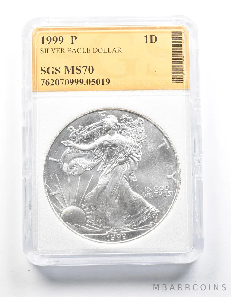 1999 American Silver Eagle *1231