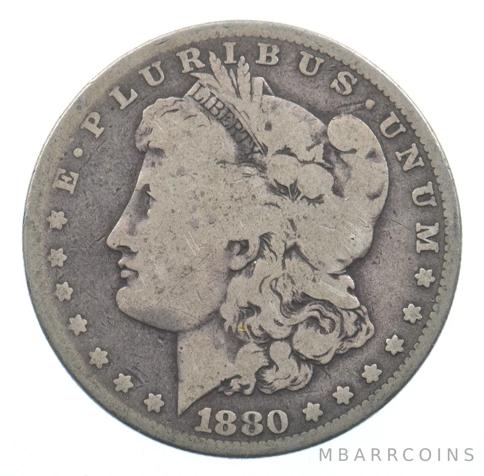 Early - 1880-O Morgan Silver Dollar - 90% US Coin *852