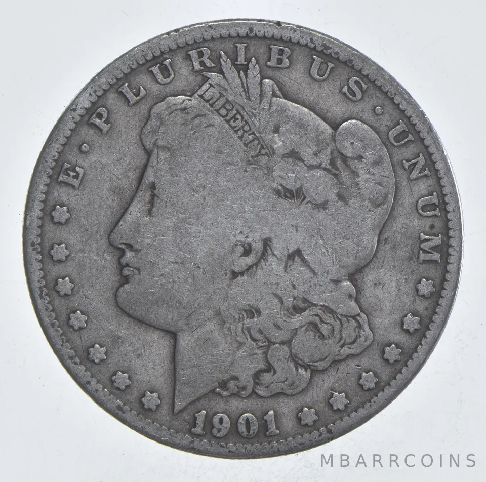 Early - 1901-O Morgan Silver Dollar - 90% US Coin *005