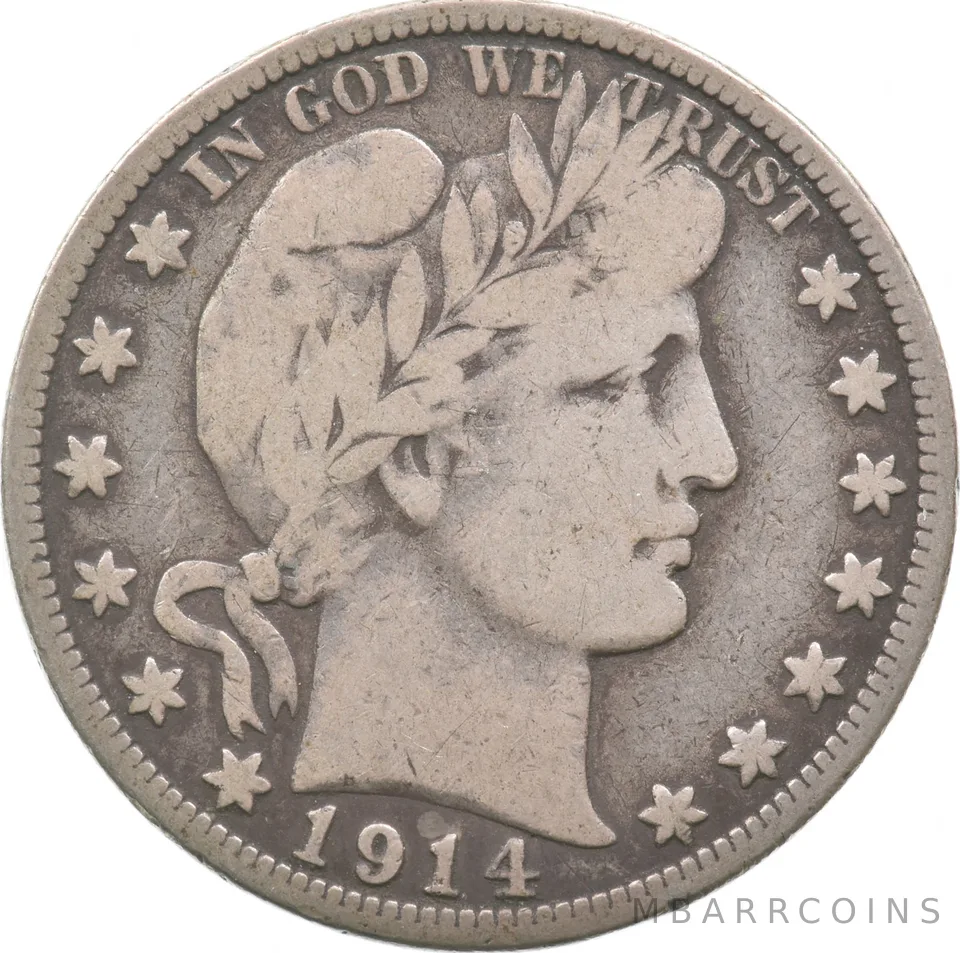 1914 Barber Half Dollar *9465