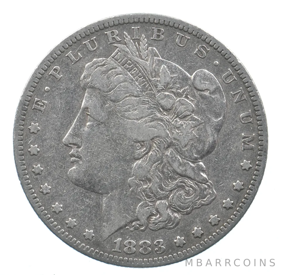 Early - 1883-S Morgan Silver Dollar - 90% US Coin *518