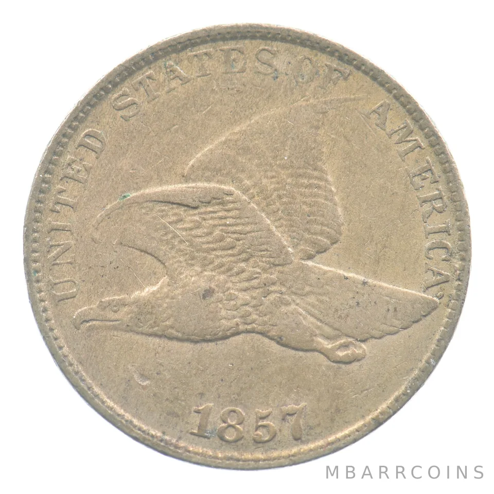 1857 Flying Eagle Cent *3736