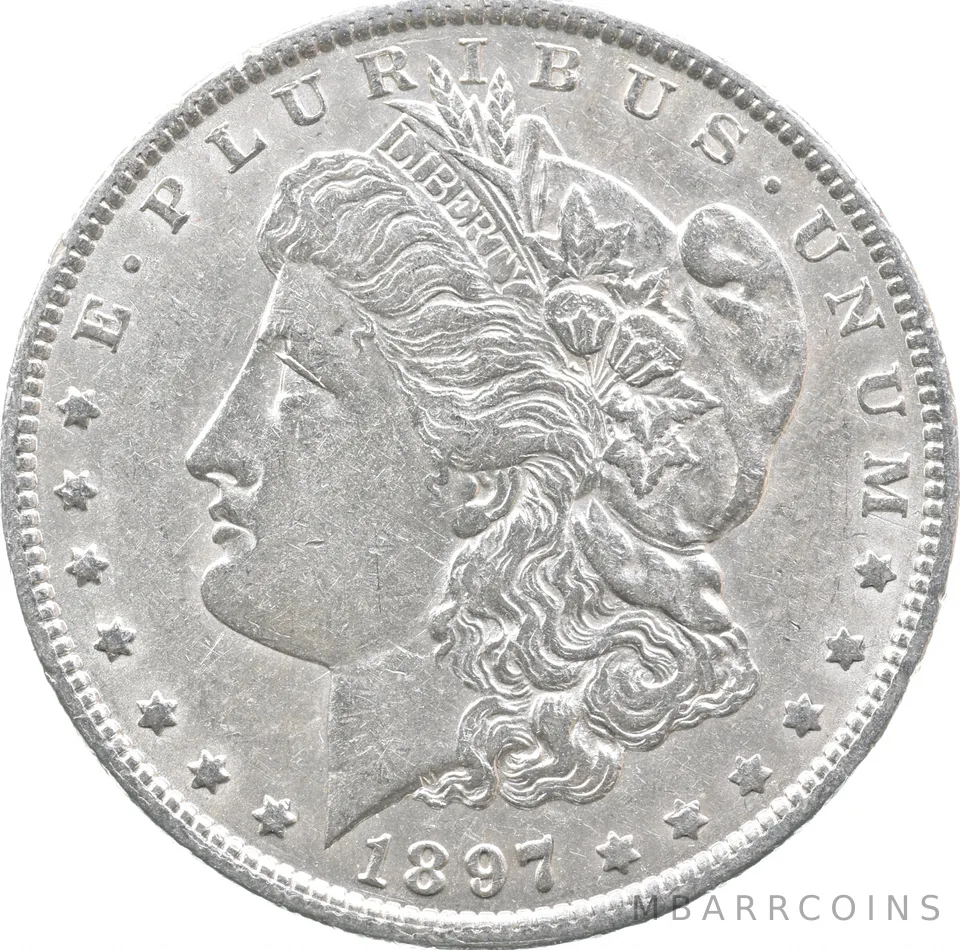 1897-O Morgan Silver Dollar a5203