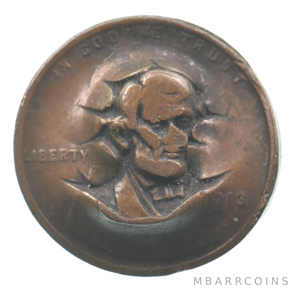 Lincoln Cent Punch Out Pattern Token *5057