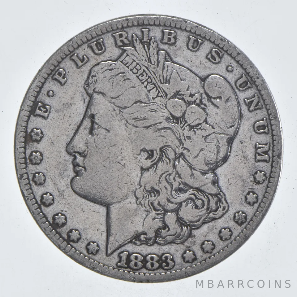 Early - 1883-S Morgan Silver Dollar - 90% US Coin *895
