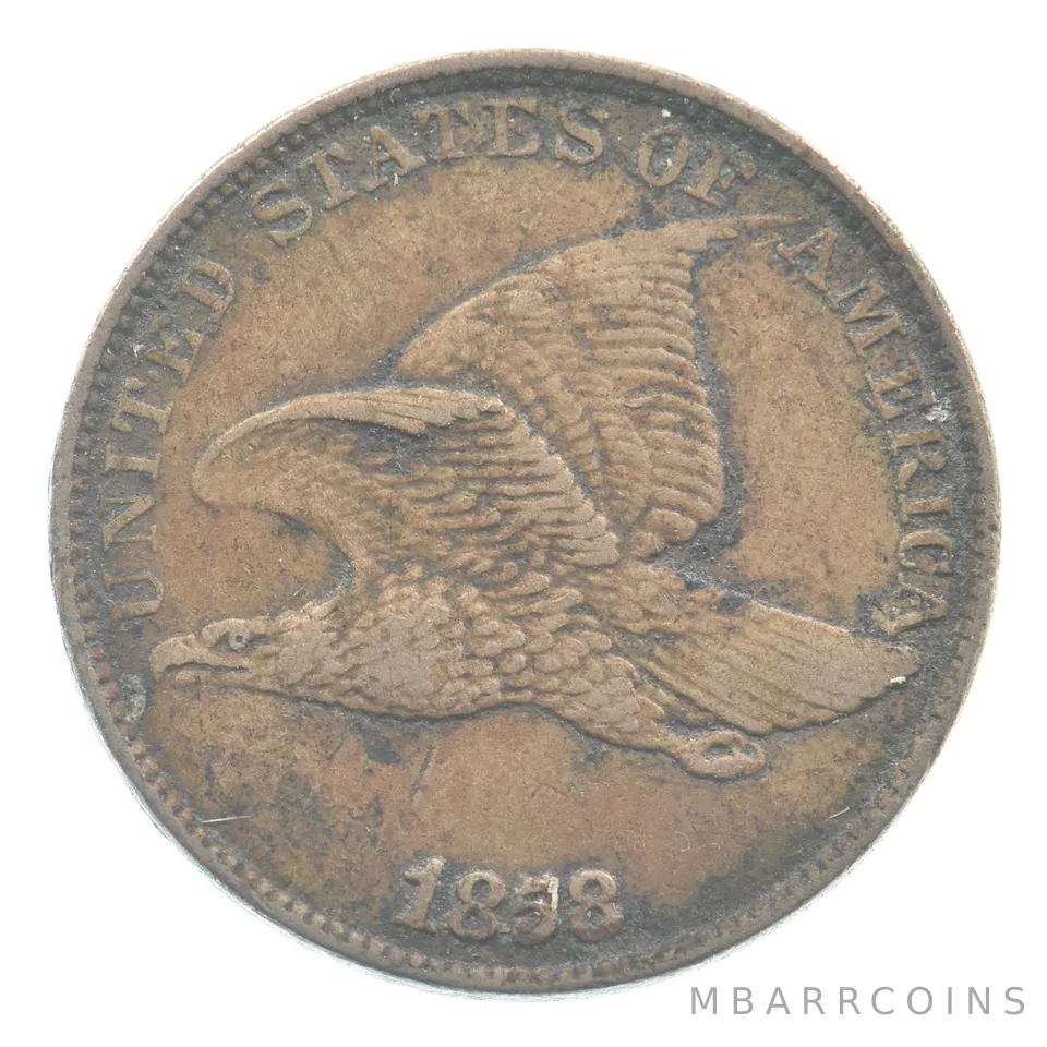 1858 Flying Eagle Cent *4498