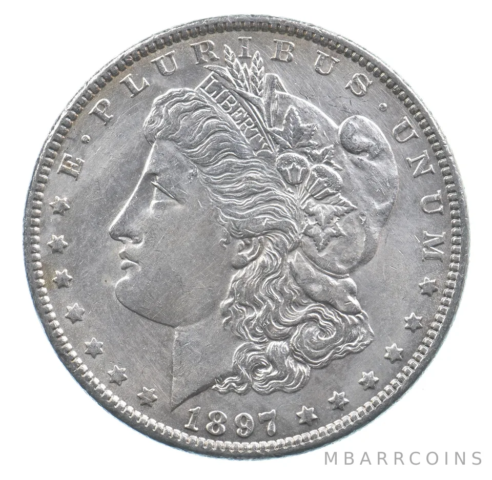Better 1897 Morgan Silver Dollar - 90% US Coin - Nice Coin *577
