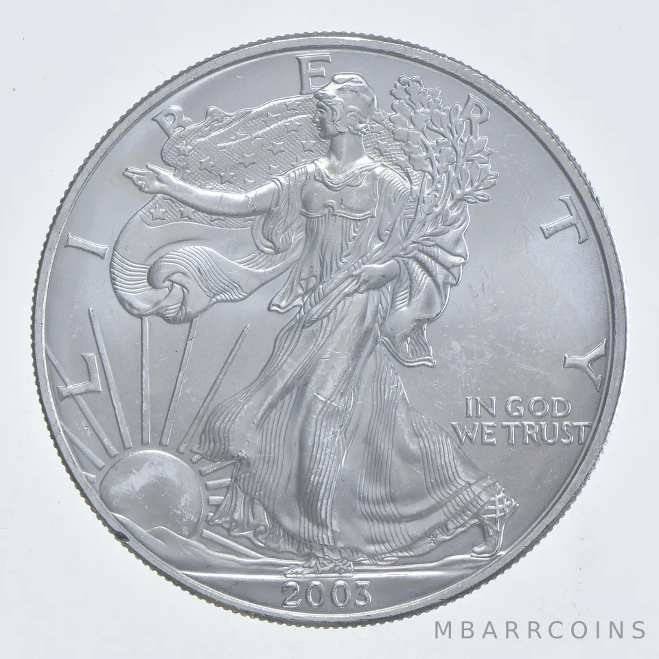 Better Date 2003 American Silver Eagle 1 Troy Oz .999 Fine Silver *735