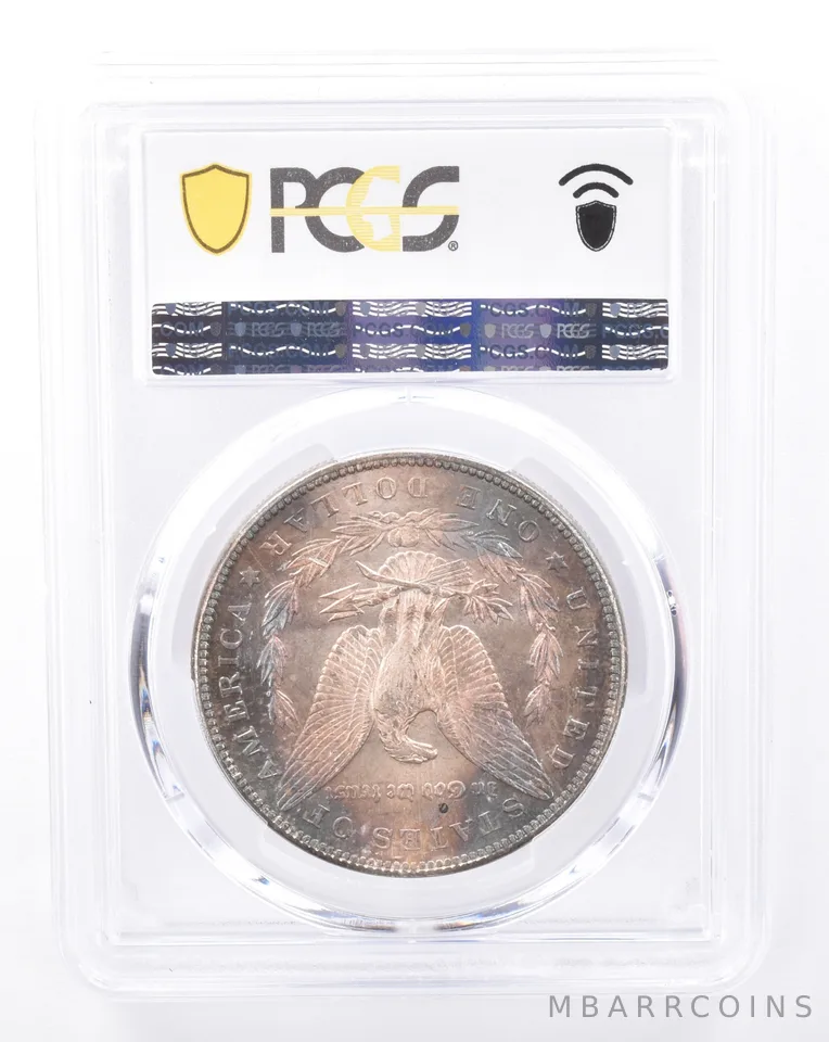 1888 Morgan Silver Dollar MS64 PCGS Beautiful Tone Reverse *9409