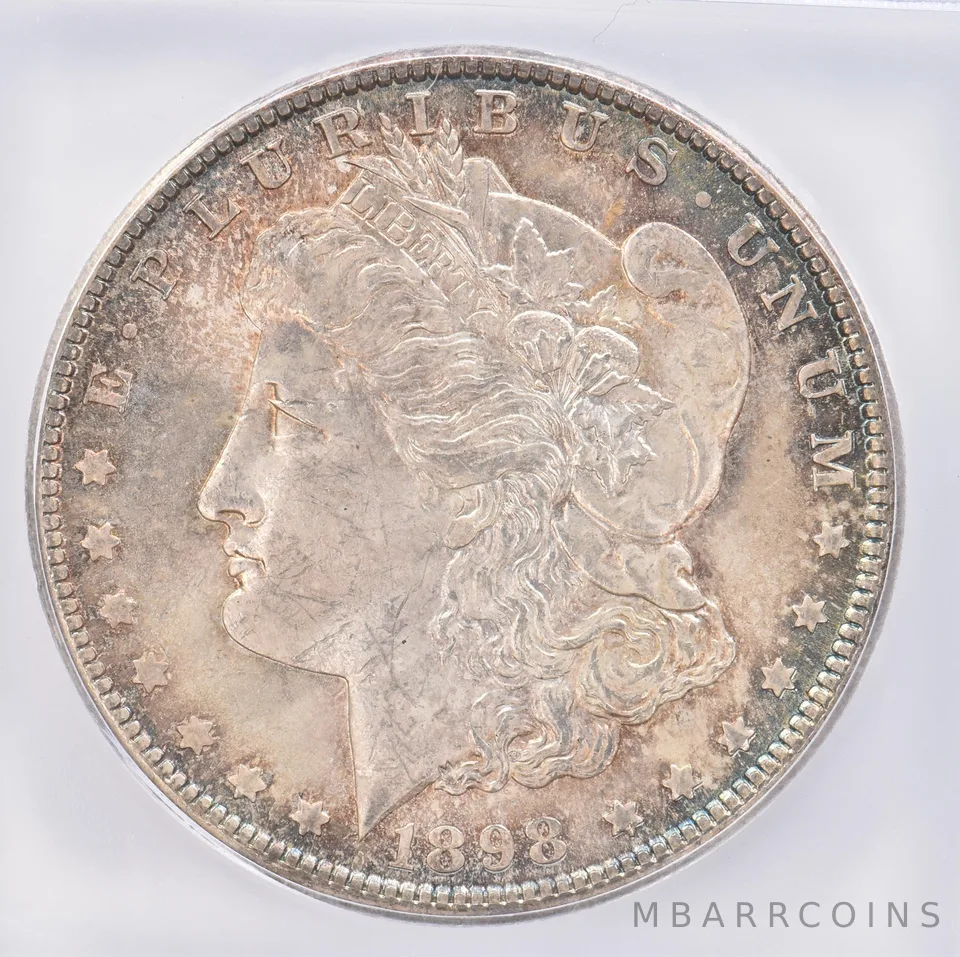 1898-O Morgan Silver Dollar MS65 ICG Beautiful Tone *0835