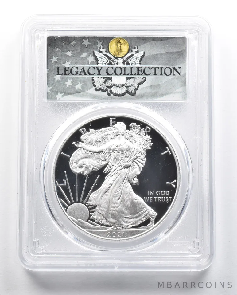 PR70 DCAM 2021-W American Silver Eagle T-1 Magnum Opus Legacy Collect PCGS *0583