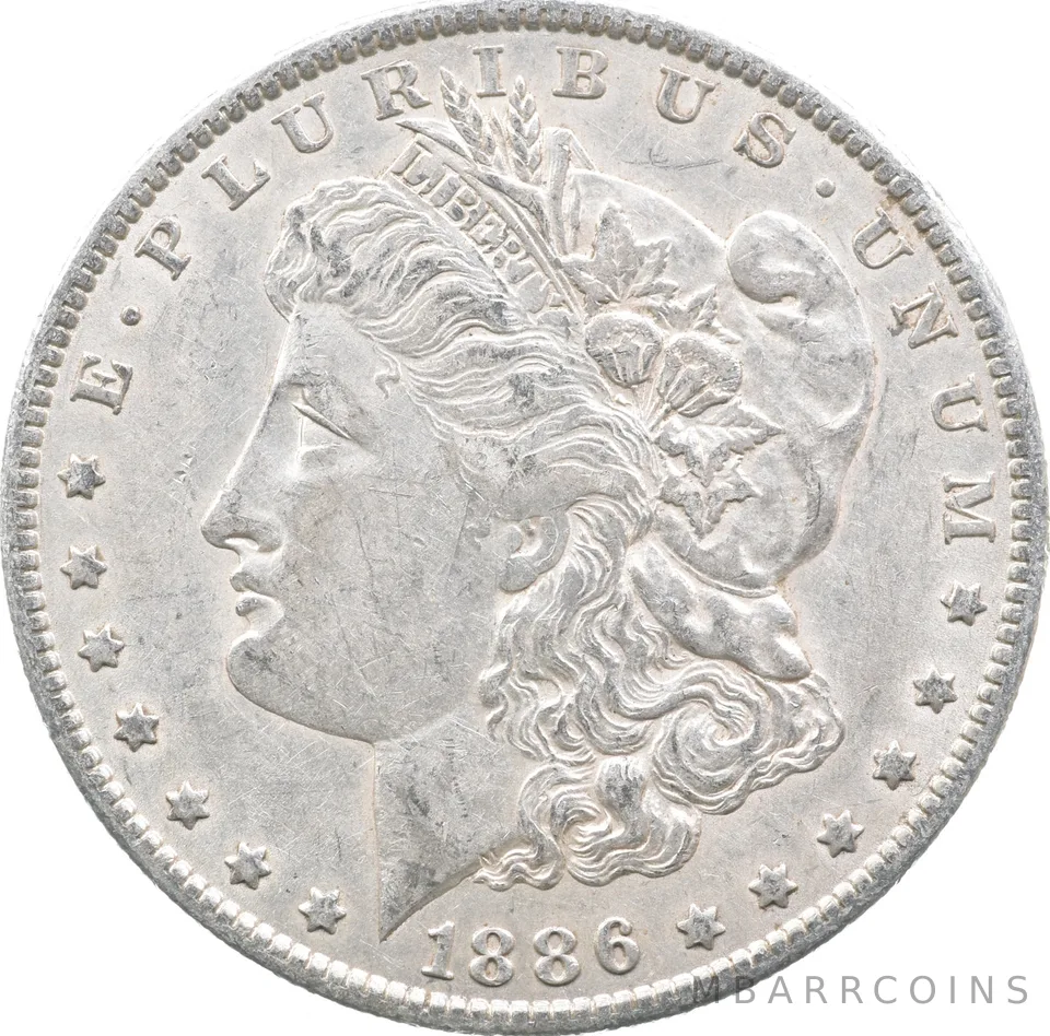 1886-O Morgan Silver Dollar a5187