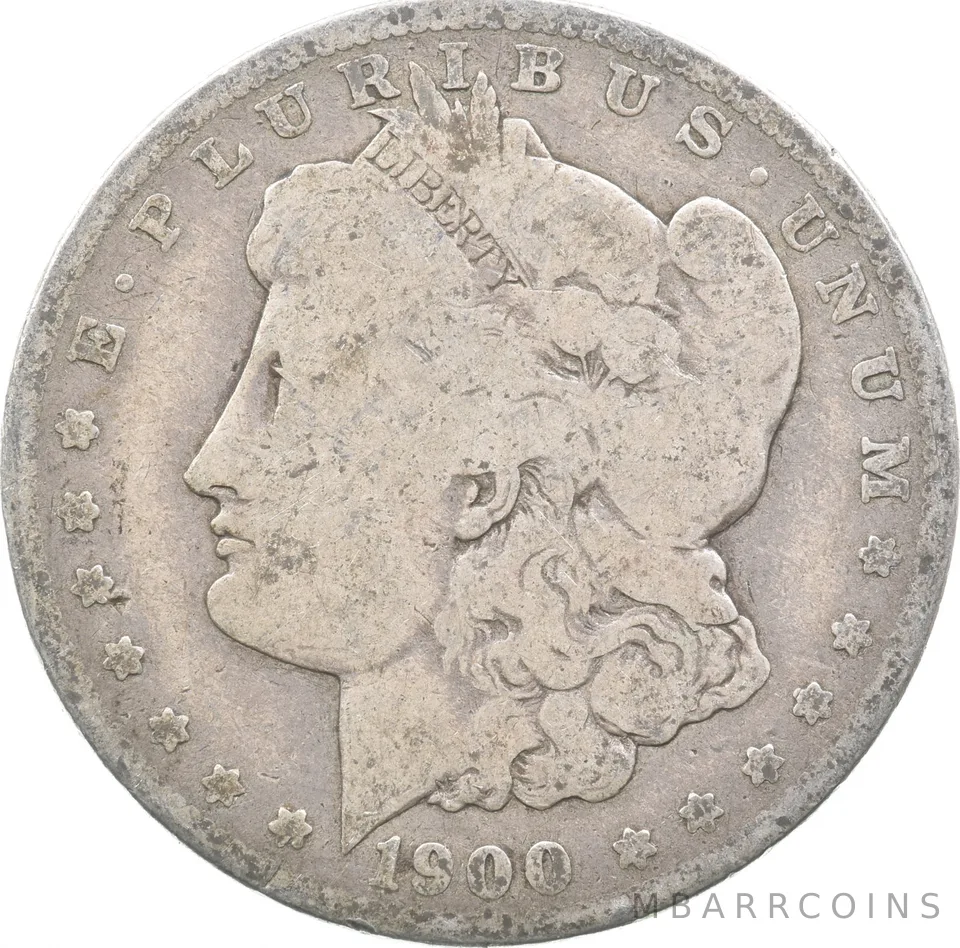 1900-O/CC Morgan Silver Dollar O Over CC *5835
