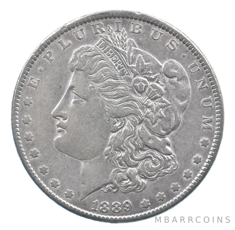 Better 1889 Morgan Silver Dollar - 90% US Coin - Nice Coin *649