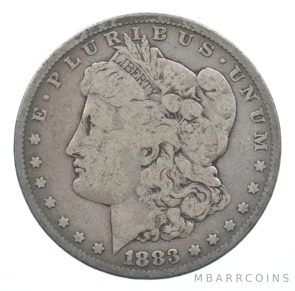Early - 1883 Morgan Silver Dollar - 90% US Coin *477