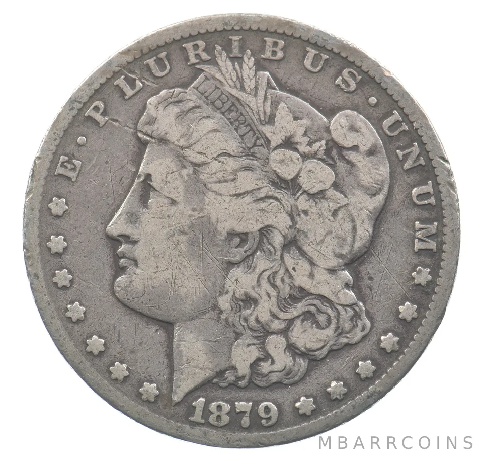 1879-CC Morgan Silver Dollar *3496