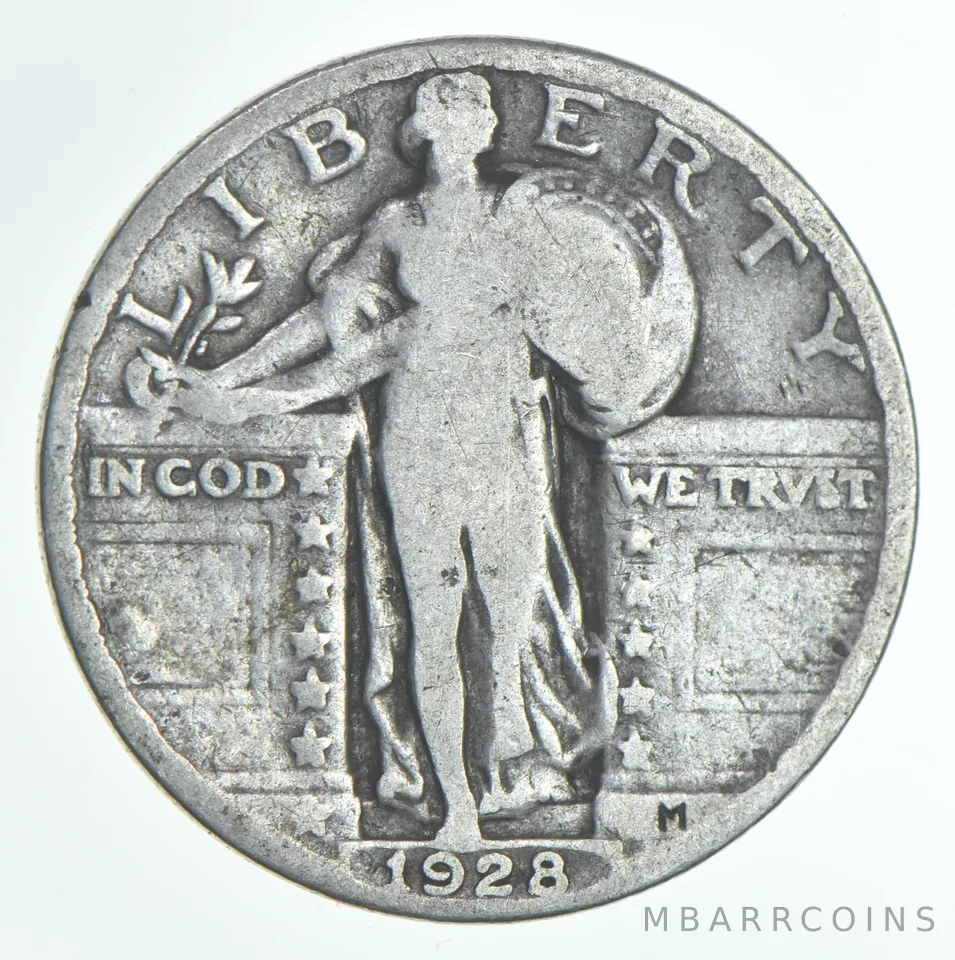 1928 (P) Standing Liberty Quarter AC Average Circ (1 coin)