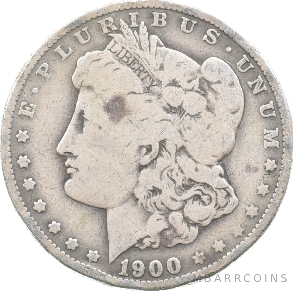 1900-O/CC Morgan Silver Dollar O Over CC *5844