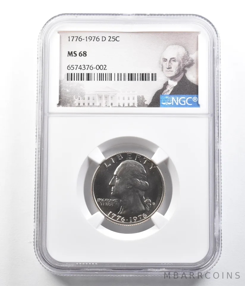 1976-D Washington Quarter MS68 NGC