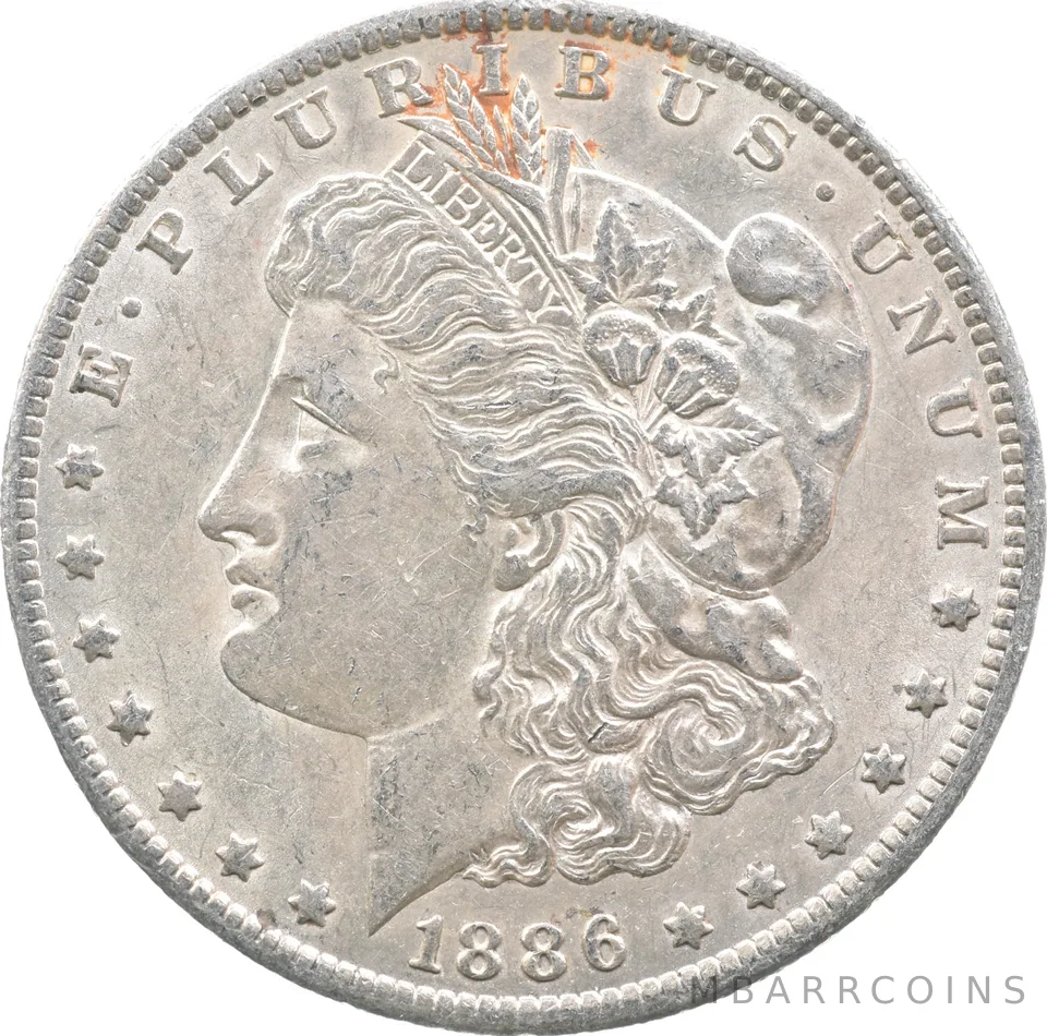 1886-O Morgan Silver Dollar a5186