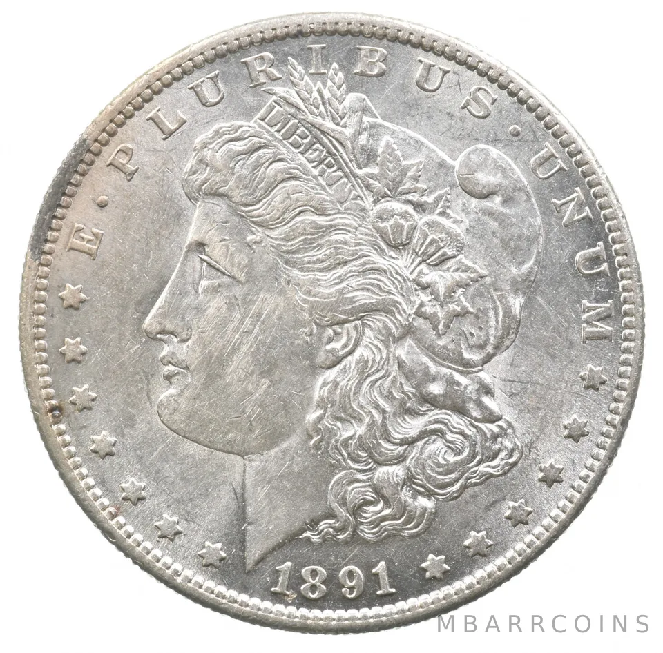 1891-S Morgan Silver Dollar *8954