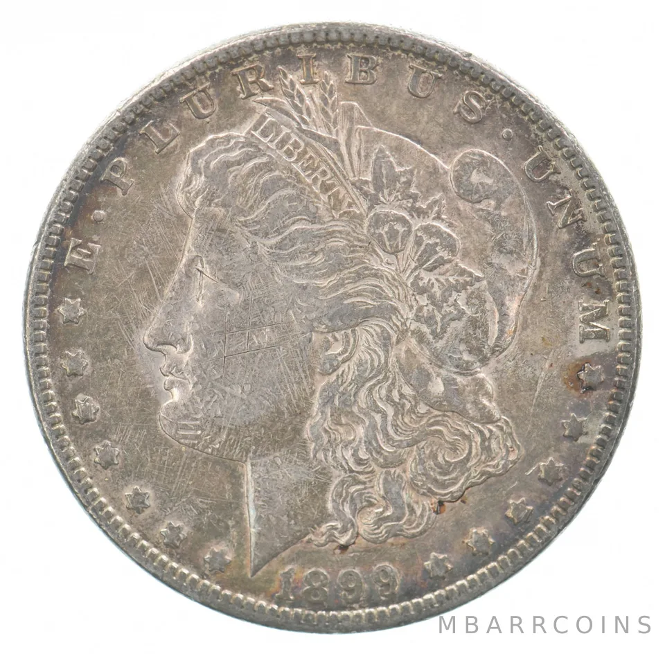 1899 Morgan Silver Dollar Beautiful Tone *7198