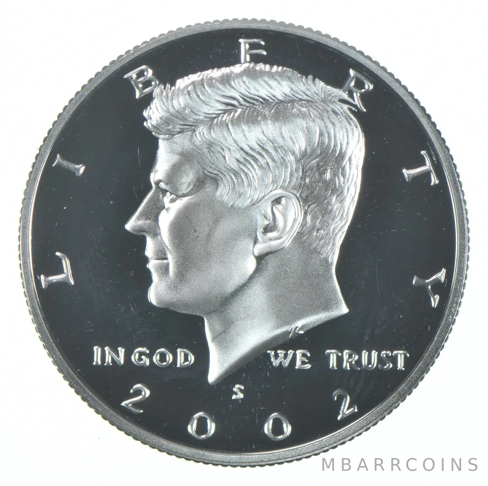 2002-S Kennedy Half Dollar Proof 90% Silver