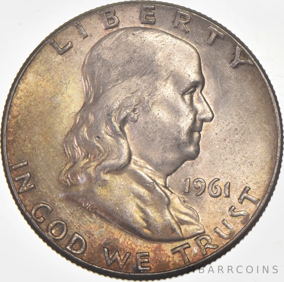1961 Franklin Half Dollar *9775