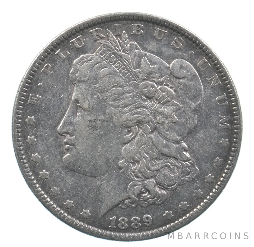 Early - 1889 Morgan Silver Dollar - 90% US Coin *498