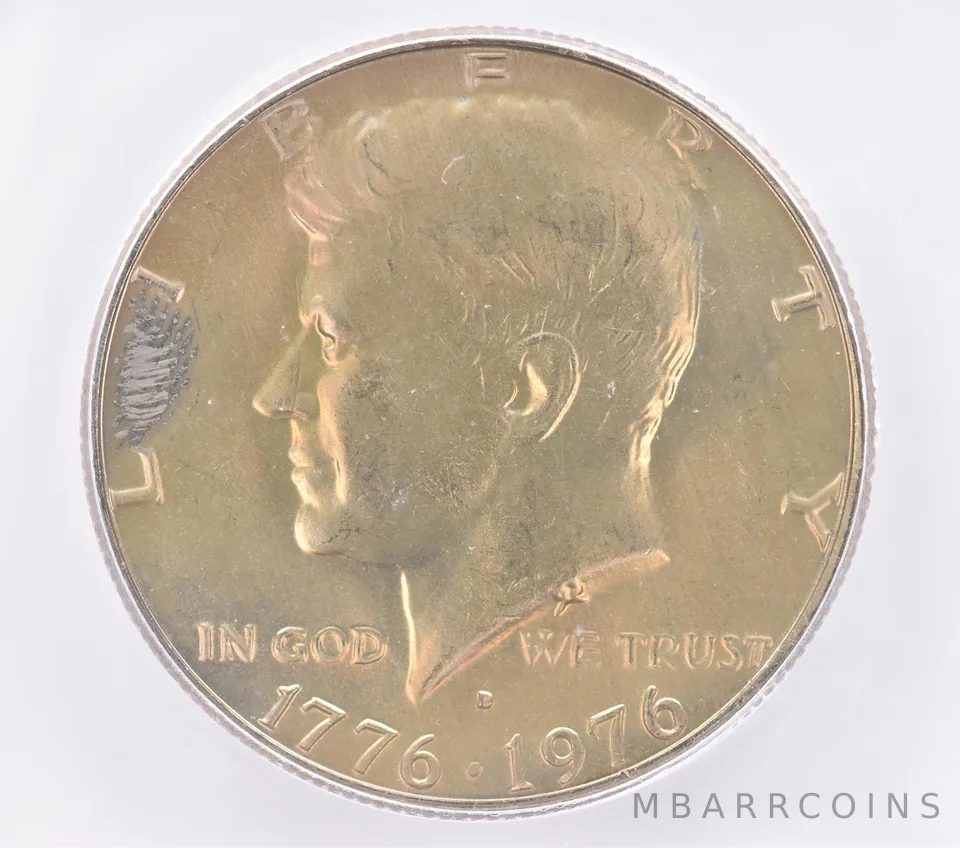 1976-D Kennedy Half Dollar MS67 ICG Beautiful Tone *2544
