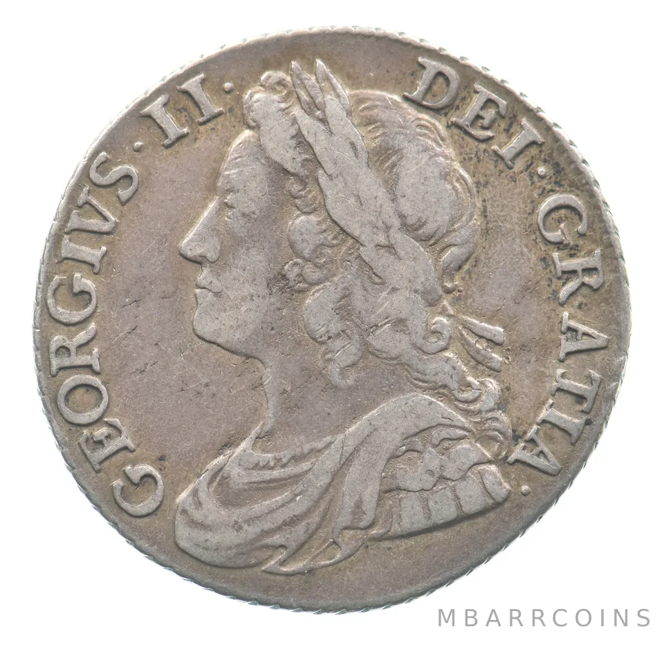 1741 Great Britain Shilling George II *6482
